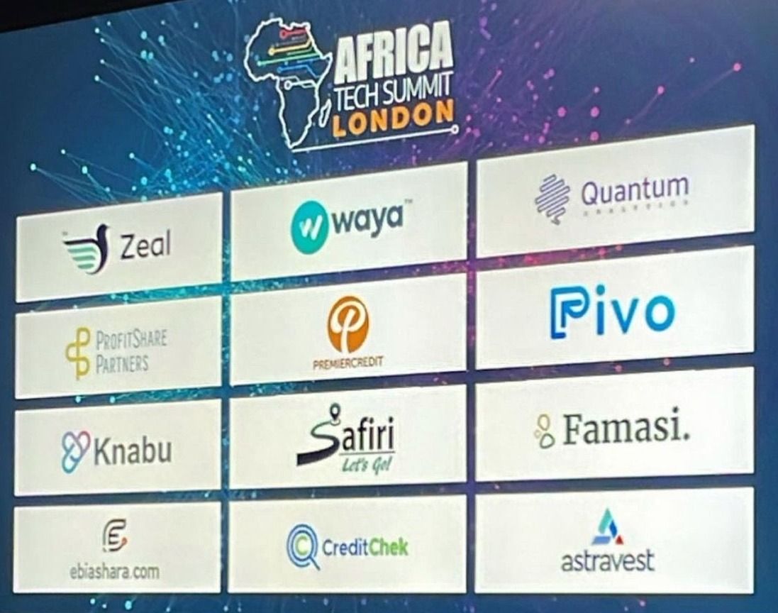 Safiri selected a 1 of 12 startups to present at the Africa Tech Summit